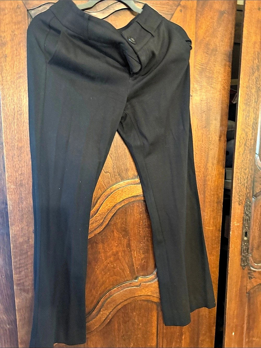 CAbi Women's Straight-Leg Pants Black Size 6